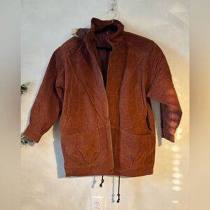 Vintage 100% leather jacket‎